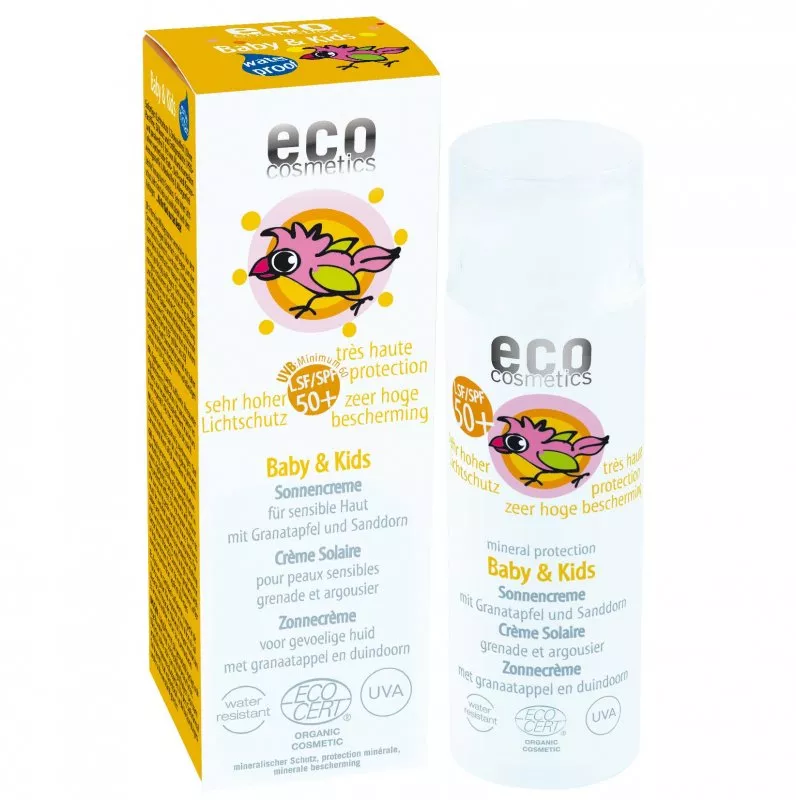 Eco Cosmetics Baby Baby Baby Solcreme SPF 50 BIO (50 ml)