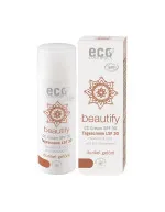Eco Cosmetics CC creme SPF 30 BIO - mørk (50 ml) - omfattende pleje til din hud