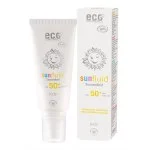 Eco Cosmetics Økologisk solfluid til børn SPF 50+ (100 ml) - med naturligt mineralfilter