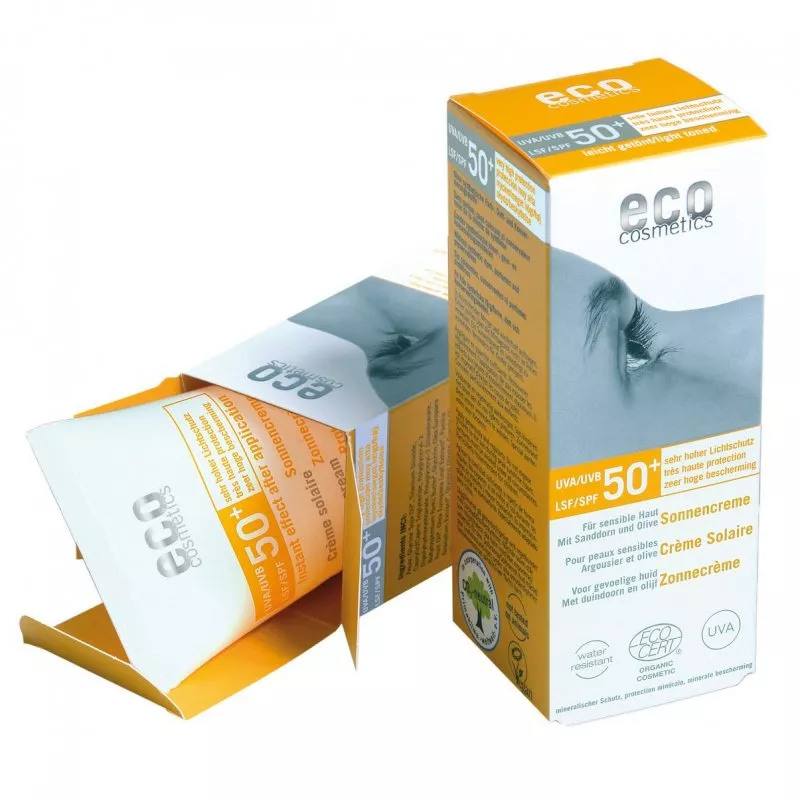Eco Cosmetics Solcreme SPF 50 BIO (75 ml) - let tonet