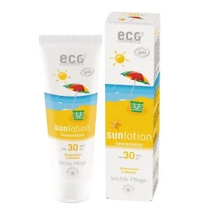 Eco Cosmetics Solmælk SPF 30 Økologisk (125 ml) - med zinkoxid