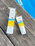 Eco Cosmetics Solmælk SPF 30 Økologisk (125 ml) - med zinkoxid