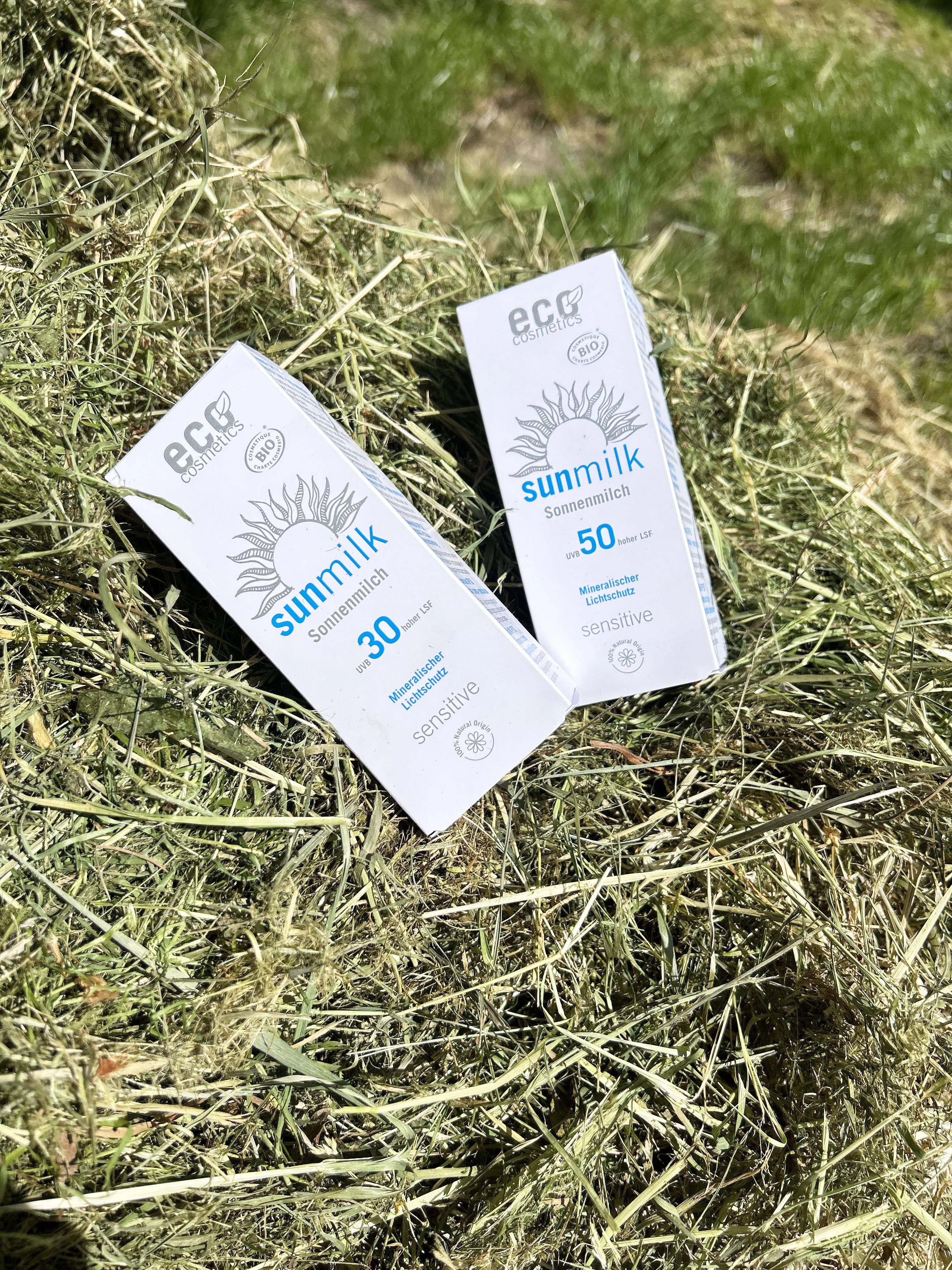 Eco Cosmetics Solmælk SPF 30 Sensitiv BIO (75 ml) - med naturlige mineralske filtre