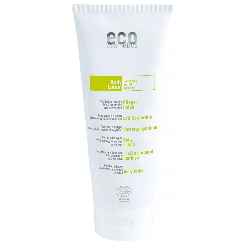 Eco Cosmetics Regenerator. BIO kropsmælk (200 ml) - med olivenolie og granatæble