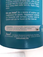 Ecodis Anaé by Epsom salt (1 kg) - til bad, scrub og have