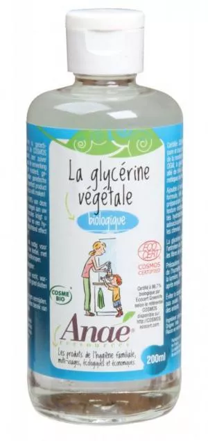 Ecodis Anaé by Vegetable Glycerin BIO (200 ml) - fugter og blødgør huden
