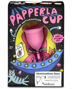 Einhorn Menstruationskop Papperlacup - S