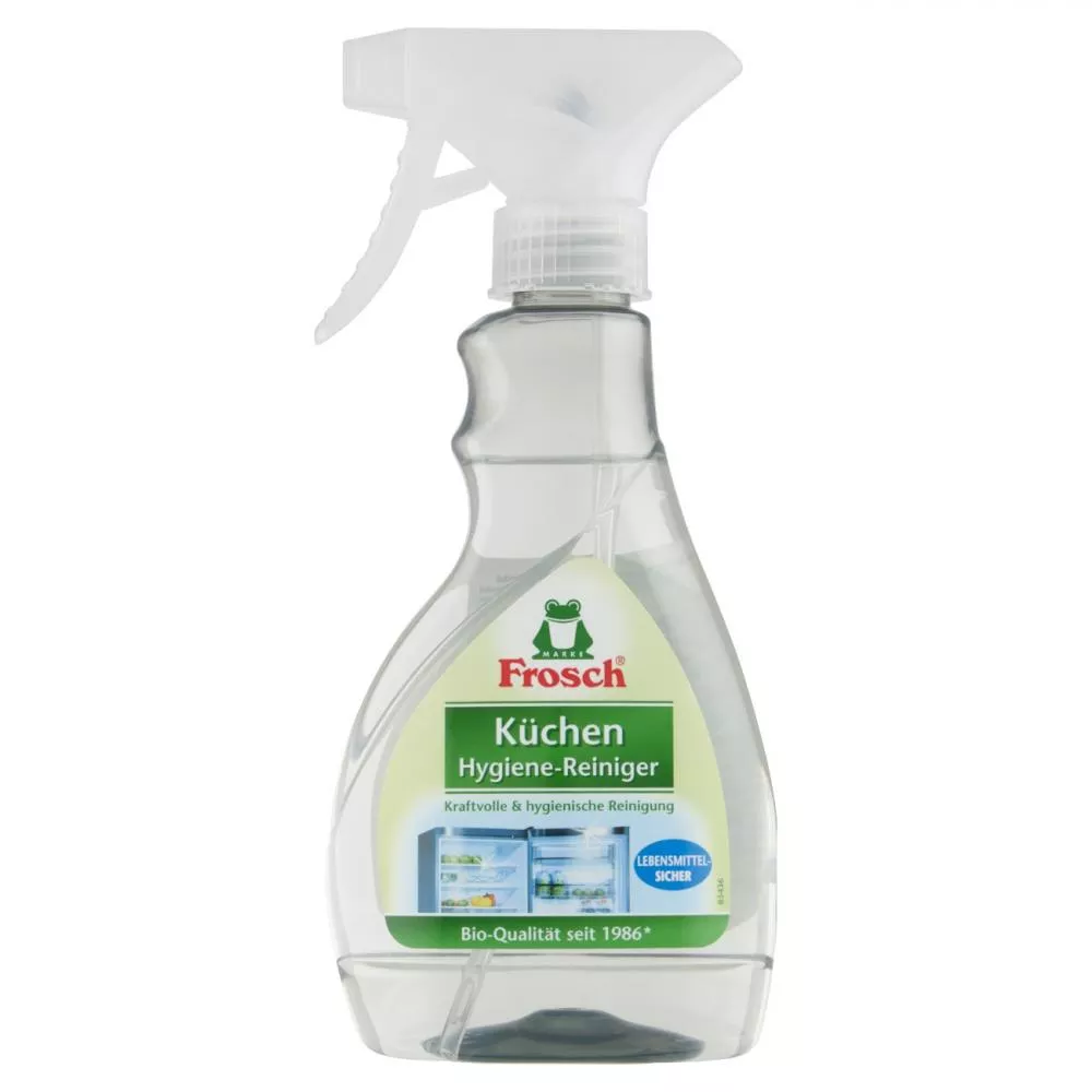Frosch EKO hygiejnisk rengøringsmiddel til køleskabe og andre køkkenoverflader (300 ml)