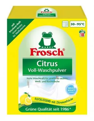 Frosch EKO vaskepulver Citrus (1,35 kg)