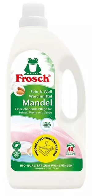 Frosch ECO vaskemiddel til uld og sarte vaskeprodukter Almond (1500 ml)