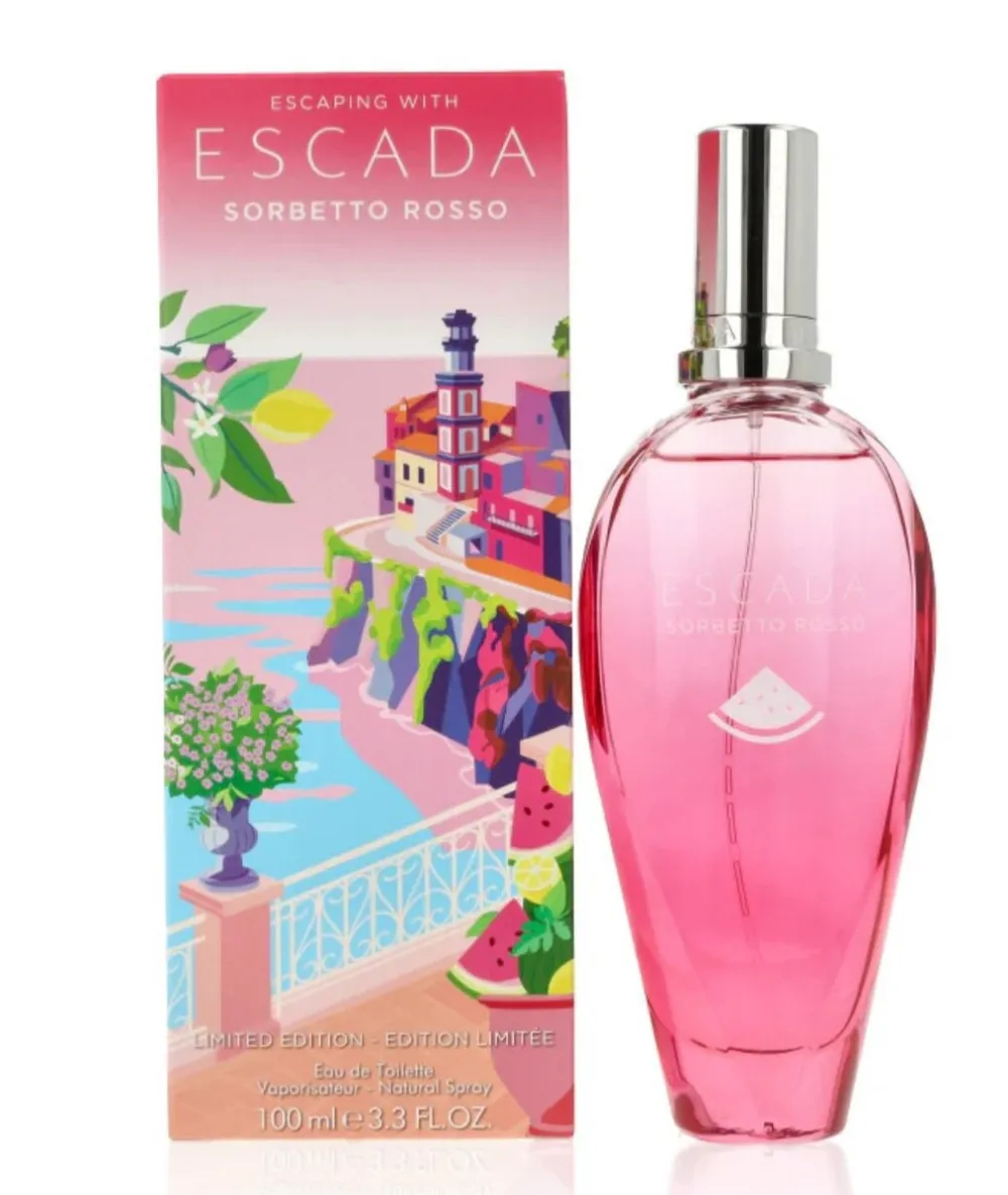 Escaping With Escada Sorbetto Rosso eau de toilette til kvinder 100 ml