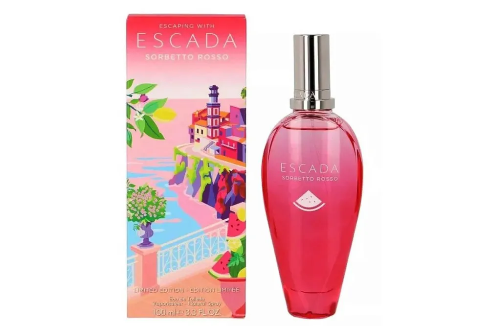 Escaping With Escada Sorbetto Rosso eau de toilette til kvinder 100 ml
