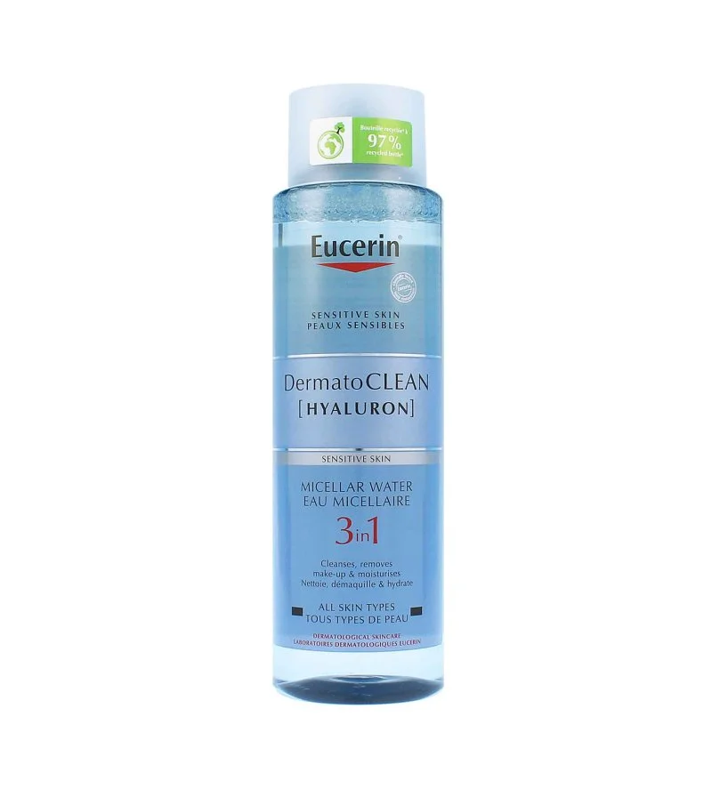 DermatoClean Hyaluron micellært rensevand 3-i-1 400 ml