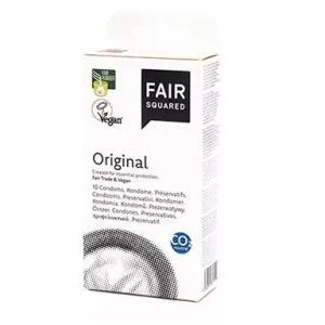 Fair Squared Kondom Original (10 stk.) - vegansk og fair trade