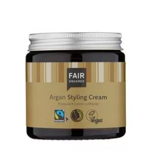 Fair Squared Hair Styling Cream med Argan Oil (100 ml) - retter frisuren