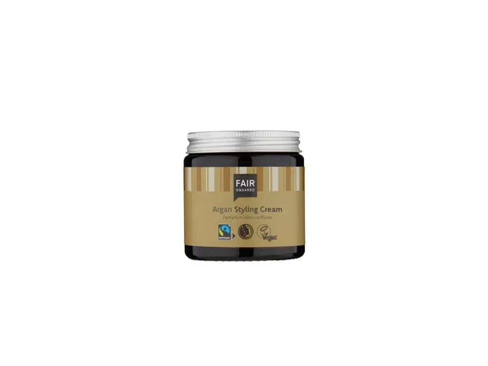 Fair Squared Hair Styling Cream med Argan Oil (100 ml) - retter frisuren