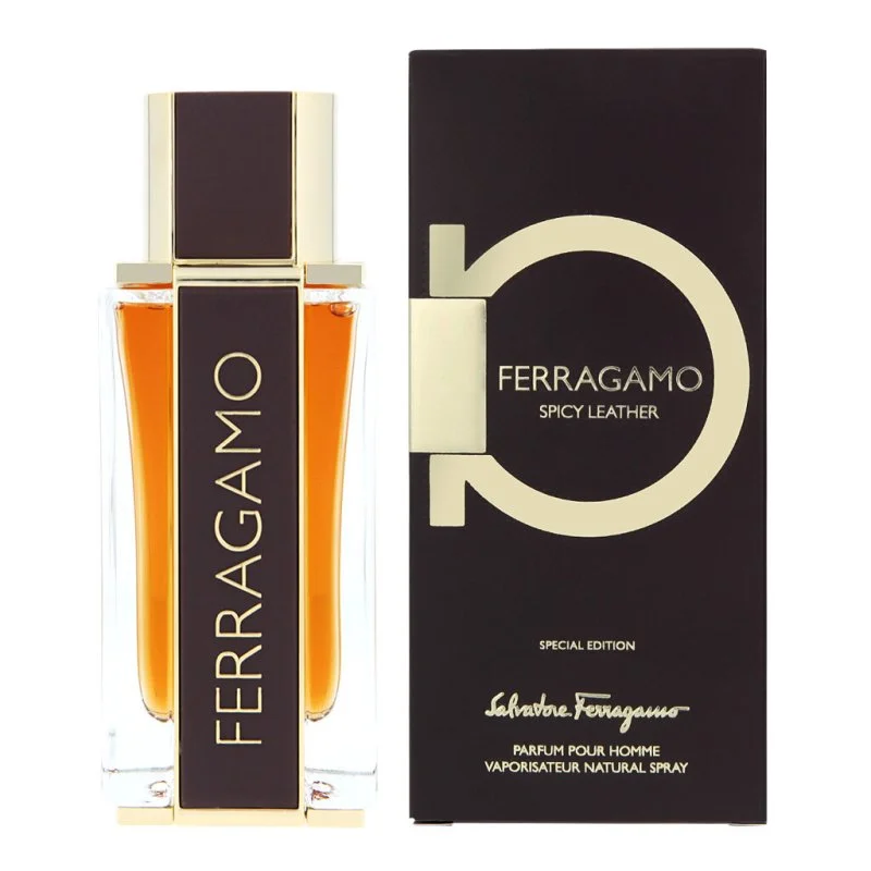 Spicy Leather Eau de Parfum til mænd 100 ml