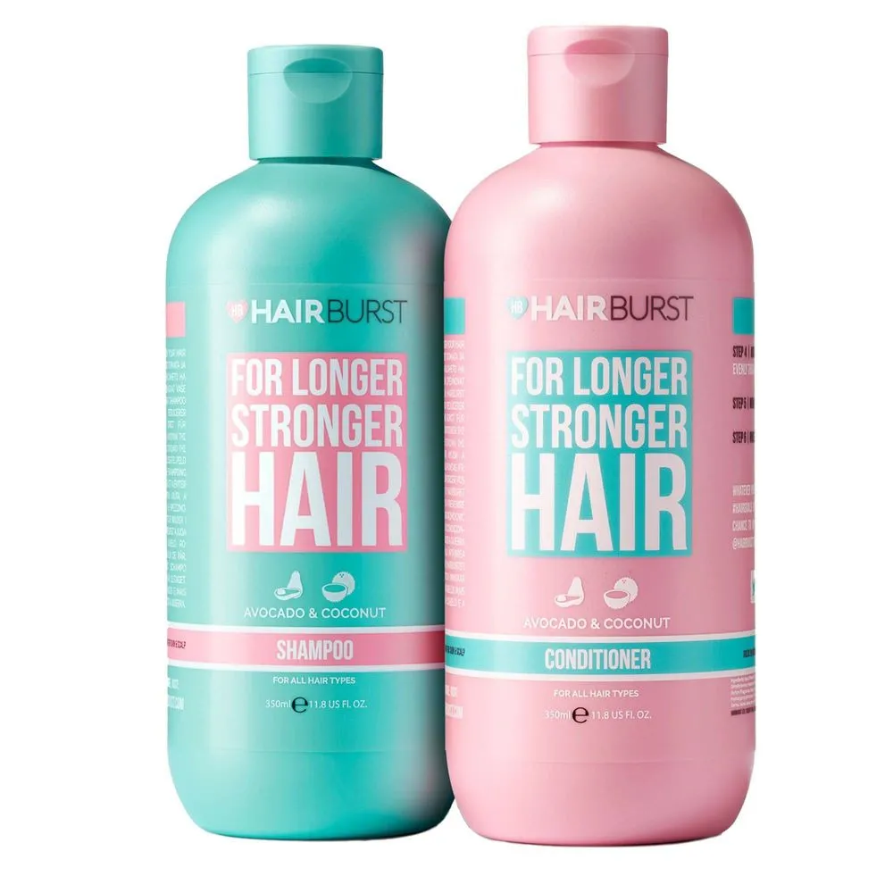 Shampoo- og balsamsæt til langt hår