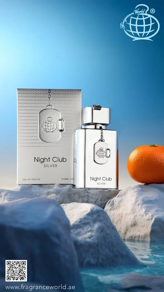 Night Club Silver U parfumevand 100 ml
