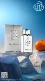 Night Club Silver U parfumevand 100 ml