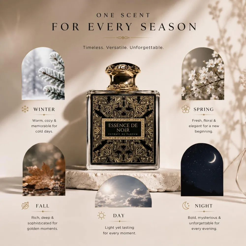 Essence De Noir parfumeret vand til kvinder 100 ml