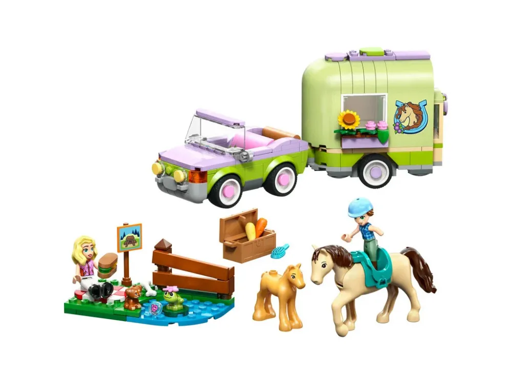Friends 42695 Trailer med hest og føl