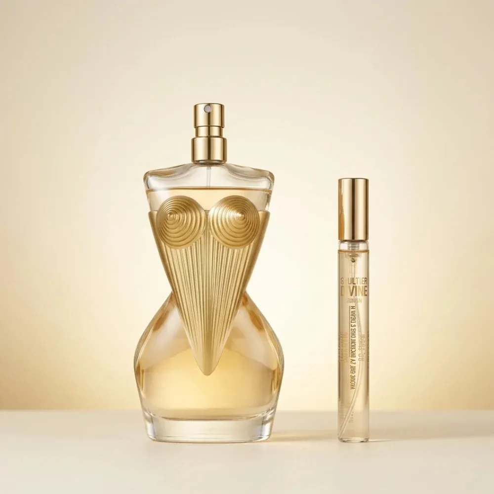 Gaultier Divine 100 ml + EDP MINI Eau de Parfum til kvinder 10 ml
