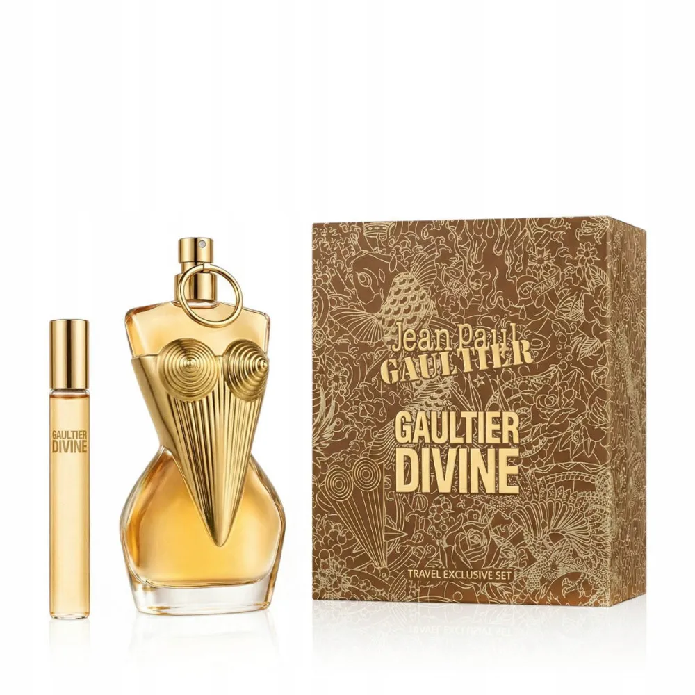 Gaultier Divine 100 ml + EDP MINI Eau de Parfum til kvinder 10 ml