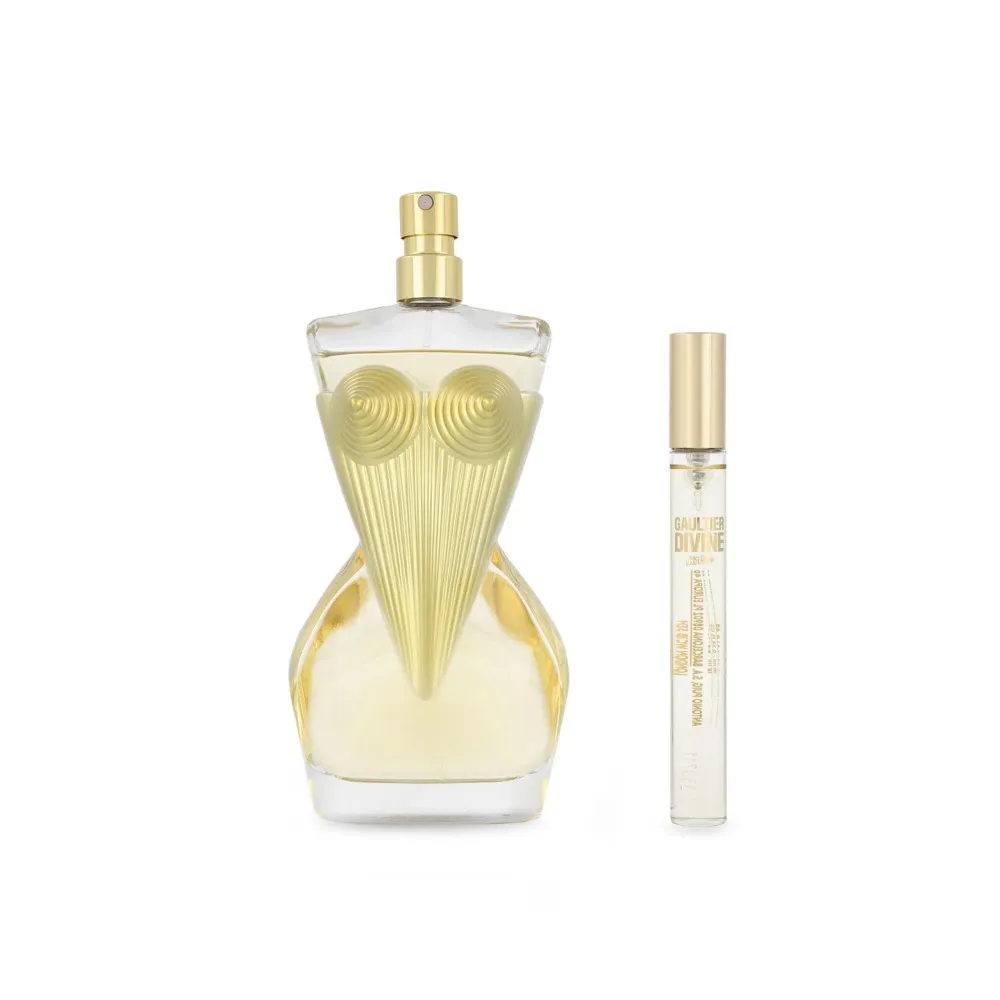 Gaultier Divine 100 ml + EDP MINI Eau de Parfum til kvinder 10 ml