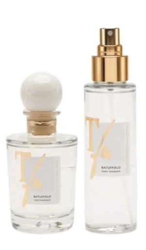 Gift Batuffolo Duftpinde 100 ml Hjemmeduft + Spray 100 ml Tekstilduft