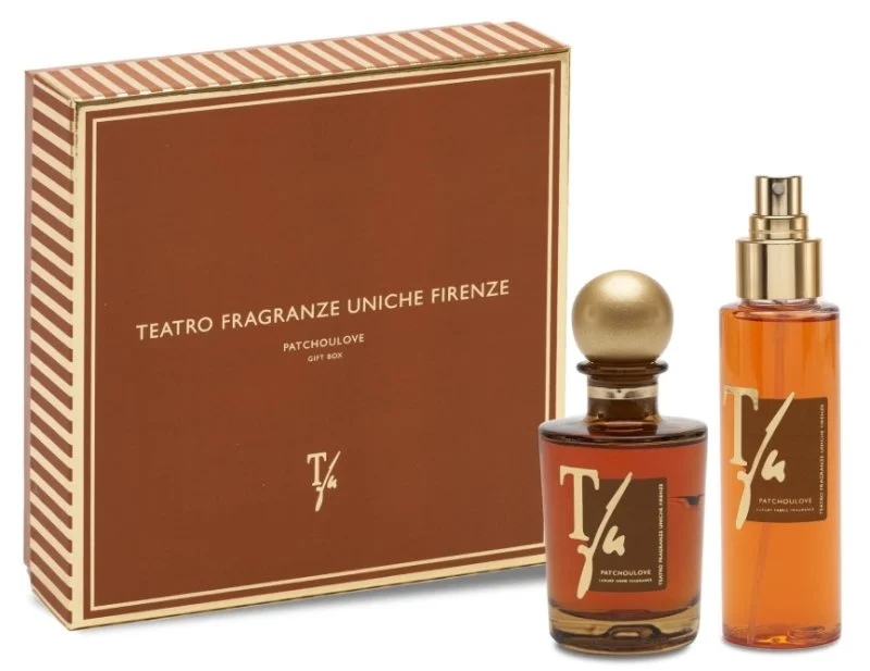 Box Patchoulove Sticks 100 ml hjemmeduft + spray 100 ml tekstilduft