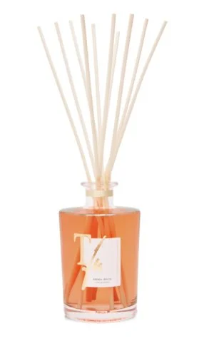 Gift Æske Papaya Hibiscus Pinde 1500 ml Transparent Vase - Tfu