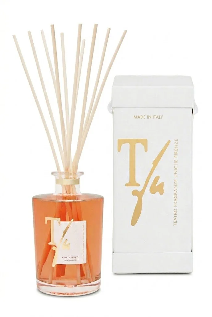 Æske Papaya Hibiscus Pinde 1500 ml Transparent Vase - Tfu