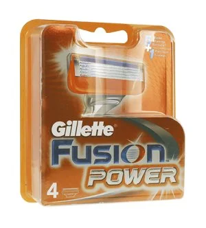 Gillette Fusion Power udskiftningsblade 4 stk til mænd