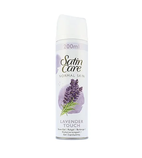 Satin Care Lavender Touch barbergel til normal hud 200 ml