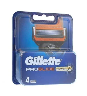 Gillette Fusion5 Proglide Power reserveblade 4 stk til mænd