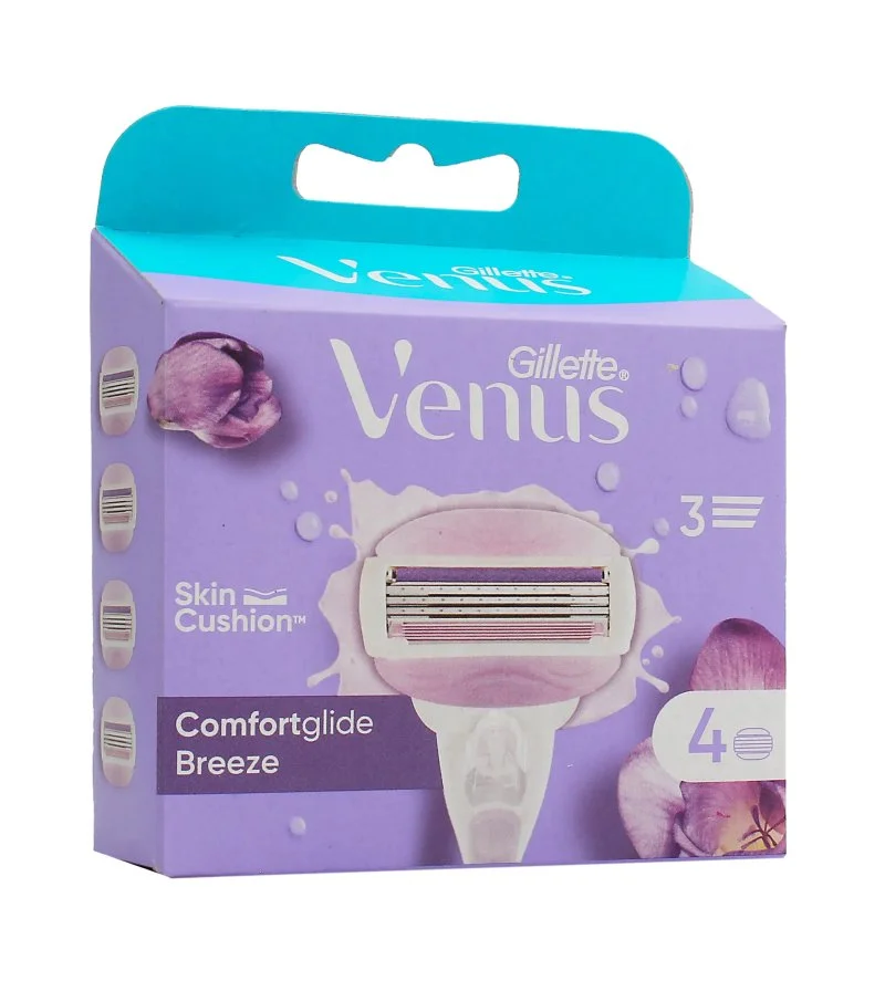 Venus Comfortglide Breeze udskiftningsblade 4 stk