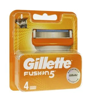 Gillette Fusion reserveblade 4 stk til mænd