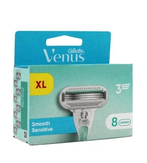 Gillette Venus Smooth Sensitive barberblade 8 stk