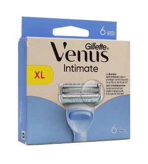 Gillette Venus Intimate reserveblade 6 stk.