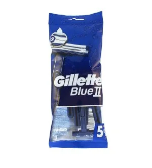 Gillette Blue II engangsskrabere 5 stk til mænd