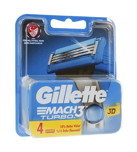 Mach3 Turbo barberblade 4 stk. til mænd