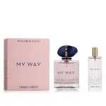 Giorgio Armani My Way 15 ml + EDP genopfyldelig eau de parfum til kvinder 90 ml
