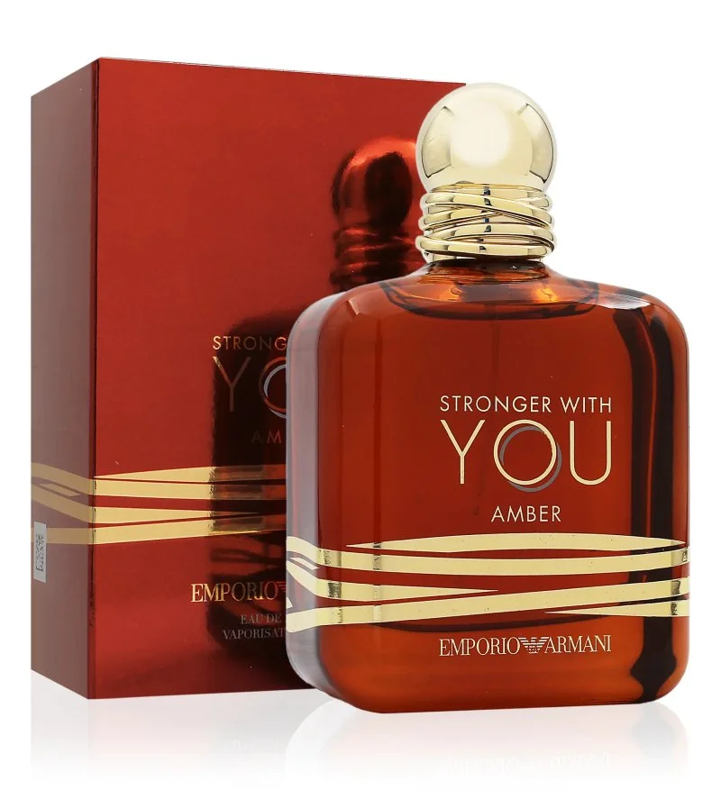 Emporio Armani Stronger With You Amber Eau de Parfum til mænd 100 ml