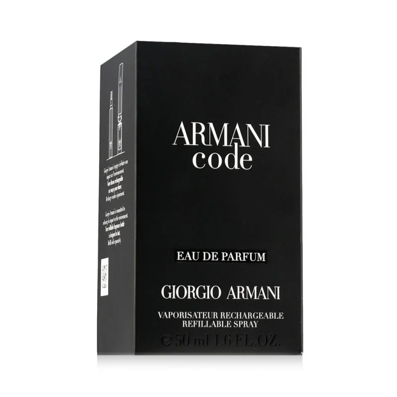 Armani Code genopfyldelig Eau de Parfum til mænd 50 ml