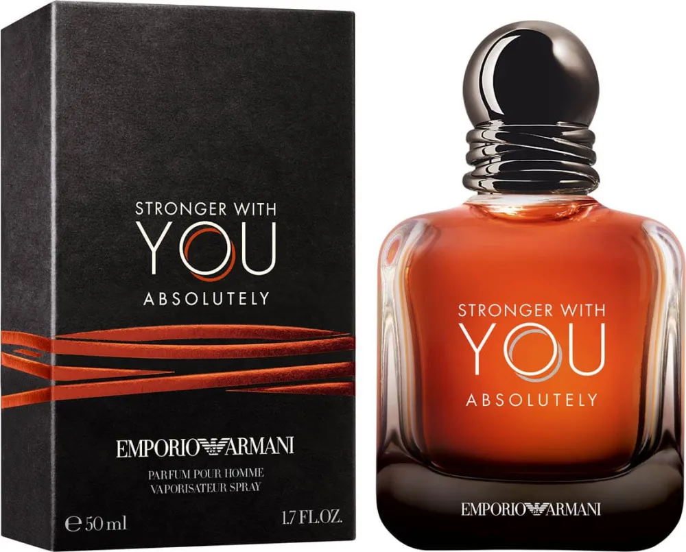 Emporio Armani Stronger With You Absolutely parfumeret vand til mænd 50 ml