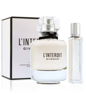 Givenchy L'Interdit gavesæt til kvinder parfumeret vand 80 ml + parfumeret vand 12,5 ml