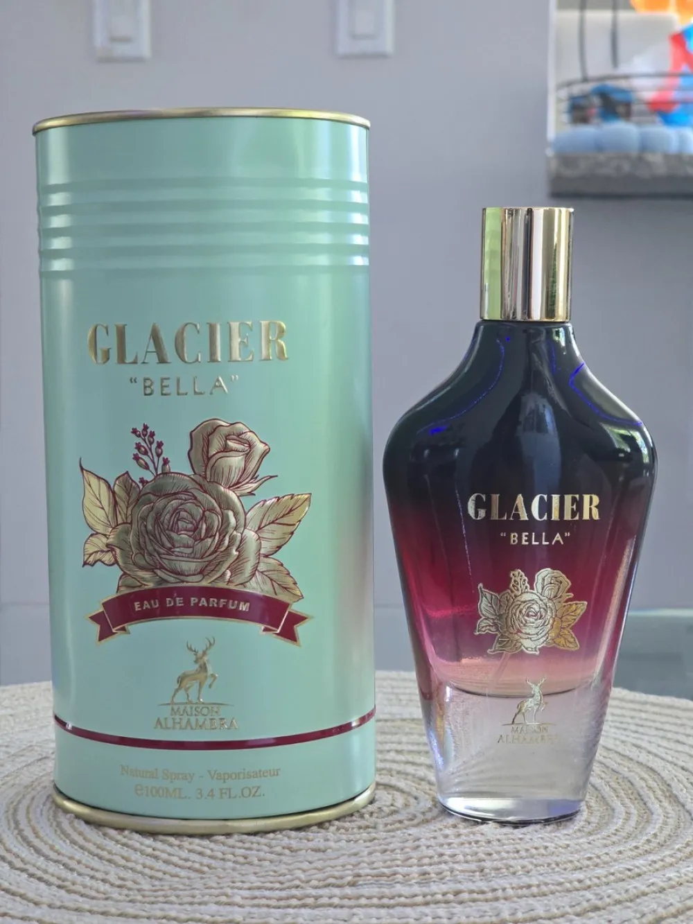 Glacier Bella parfumevand unisex 100 ml