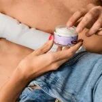 Goliate Spiselig massage- og glideolie 2i1 ØKO - nød 2 ml - prøve - til hende og ham