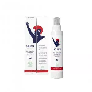 Goliate Afslappende massageolie med hamp BIO (100 ml) - velegnet til erotisk massage